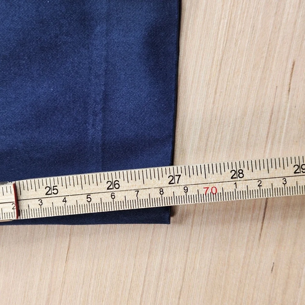 Orvis Chino Pants Women 16 Blue‎ Cotton Blend Stretch Straight Leg Workwear